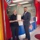 Domino’s Pizza country manager Mr. Salah Shawky (left) received the HACCP certificate from H.A. Consultancies business development associate Mr. Ammar Jameel